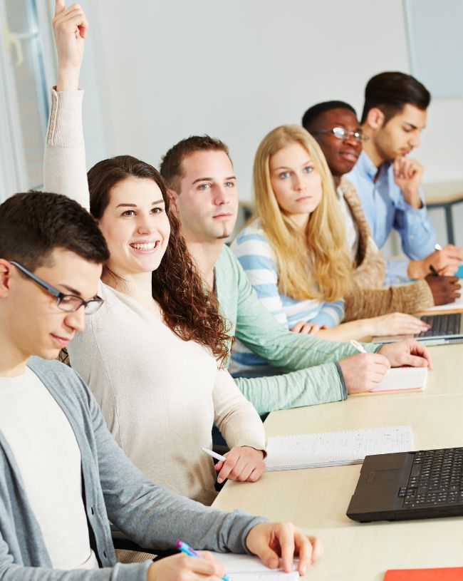 Lecture in session