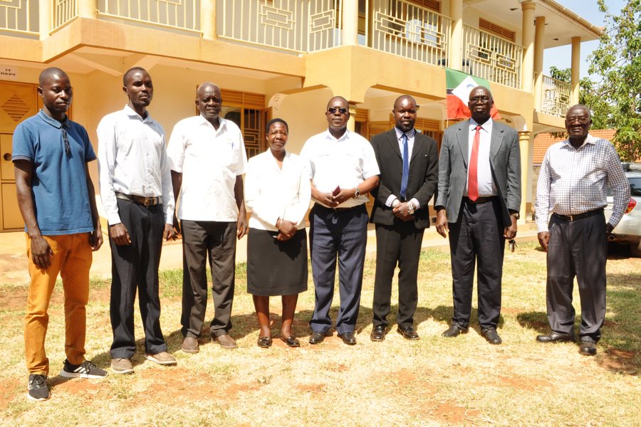 LAUSET team with Gulu City education officers